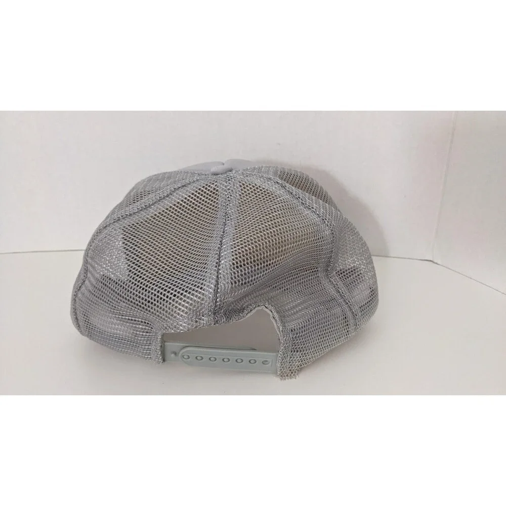 Vintage SNCO Import Grey San Francisco California 3D Snapback Mesh Trucker Hat